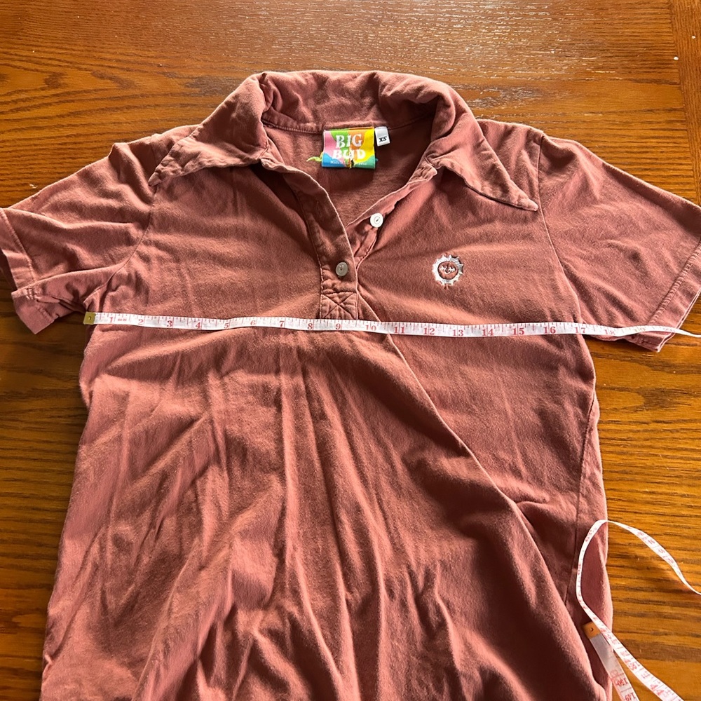 Big Bud Press Rust Polo Shirt